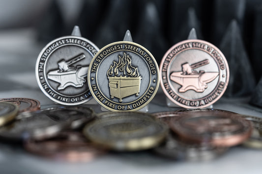 Dumpster Fire Challenge Coin