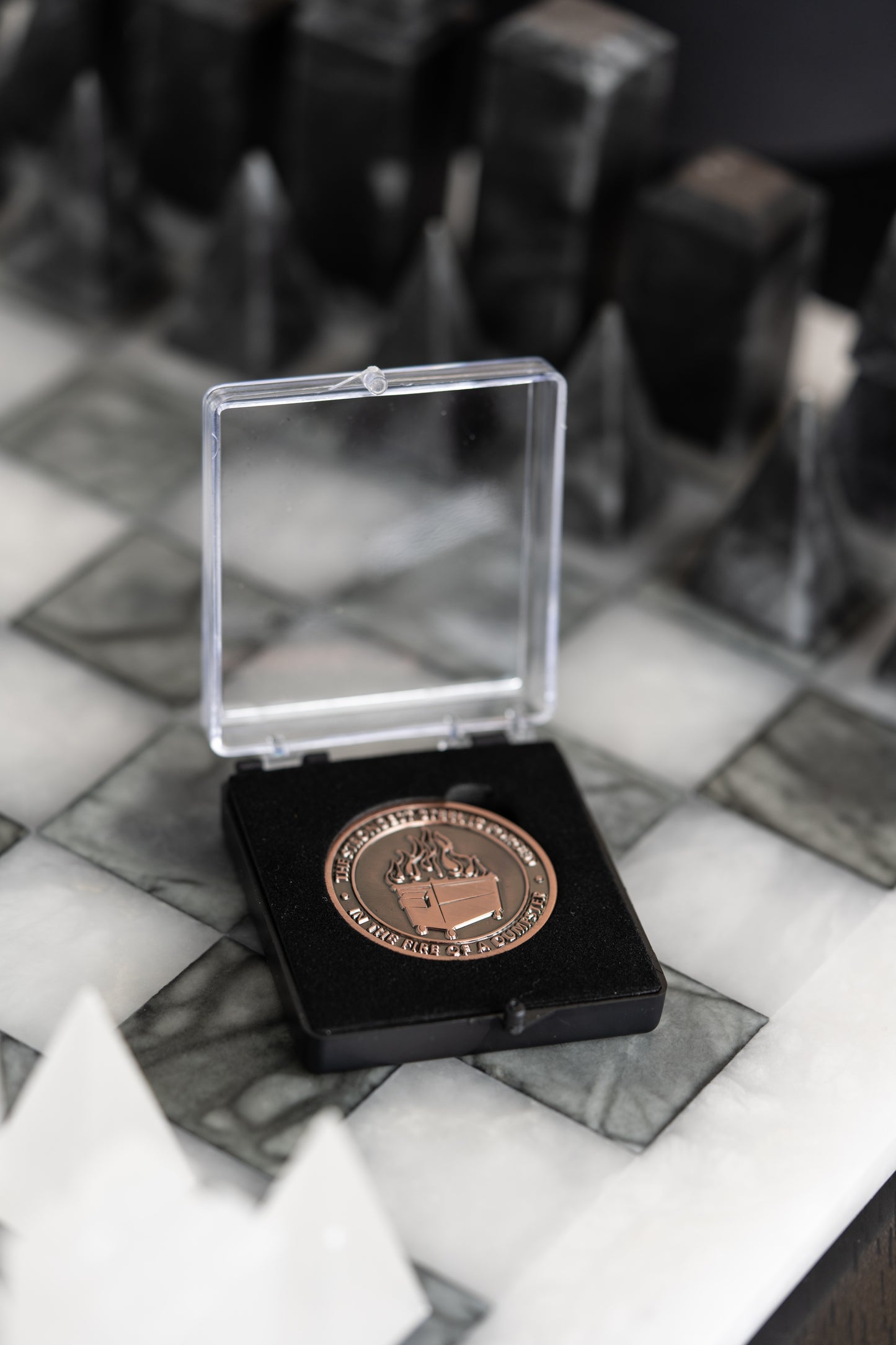 Dumpster Fire Challenge Coin