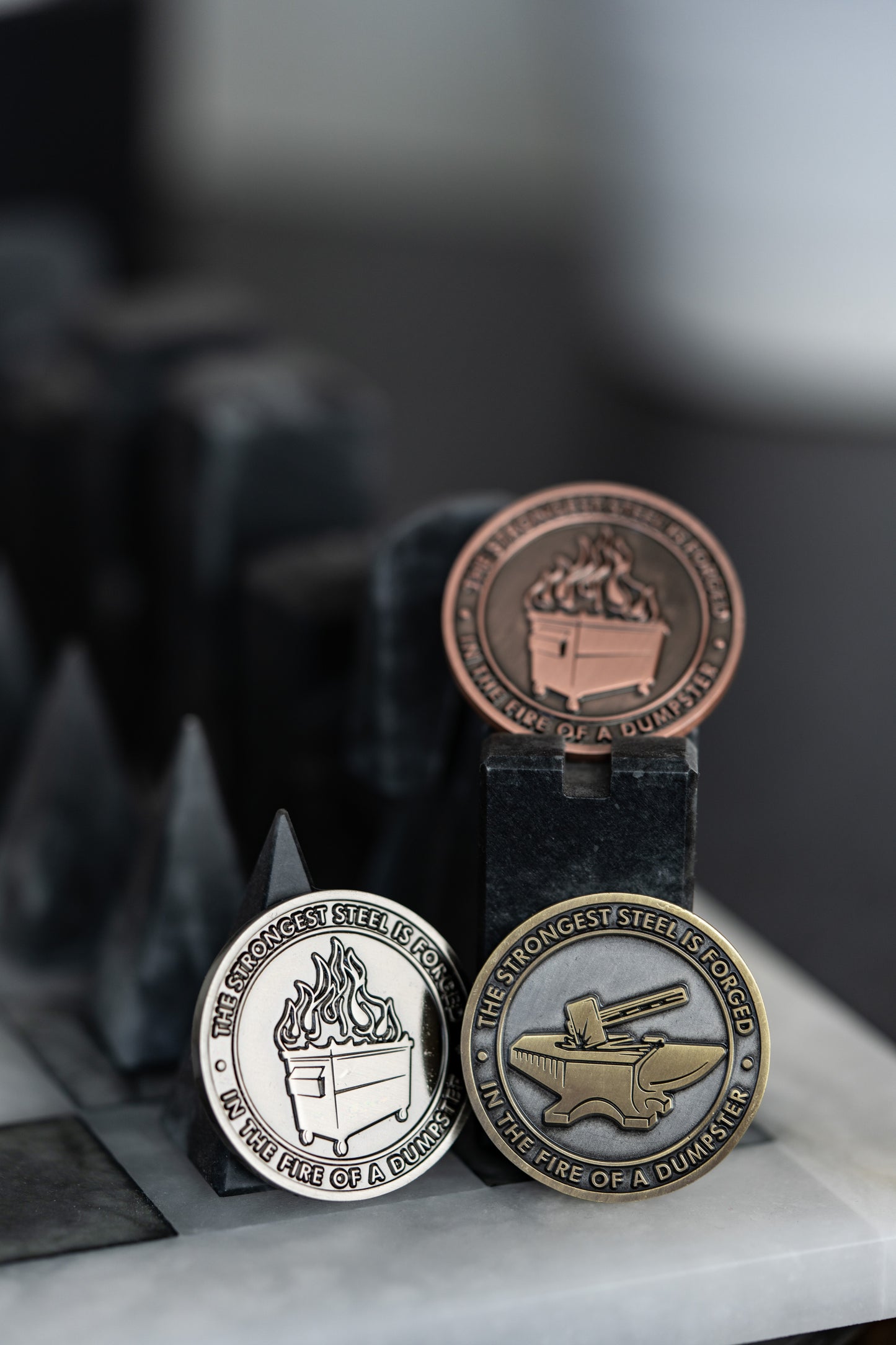 Dumpster Fire Challenge Coin