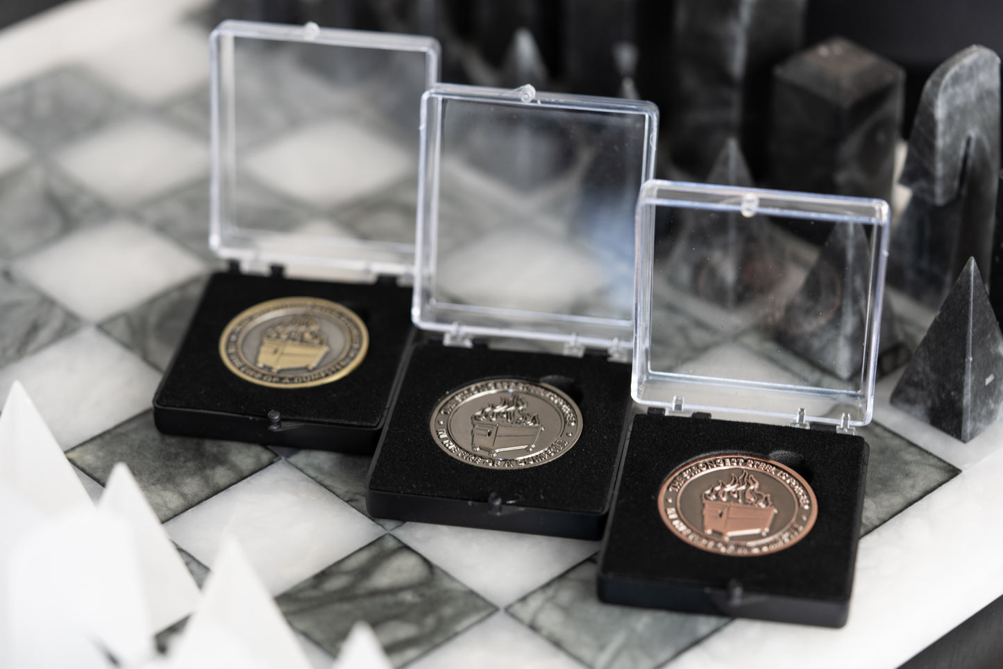 Dumpster Fire Challenge Coin