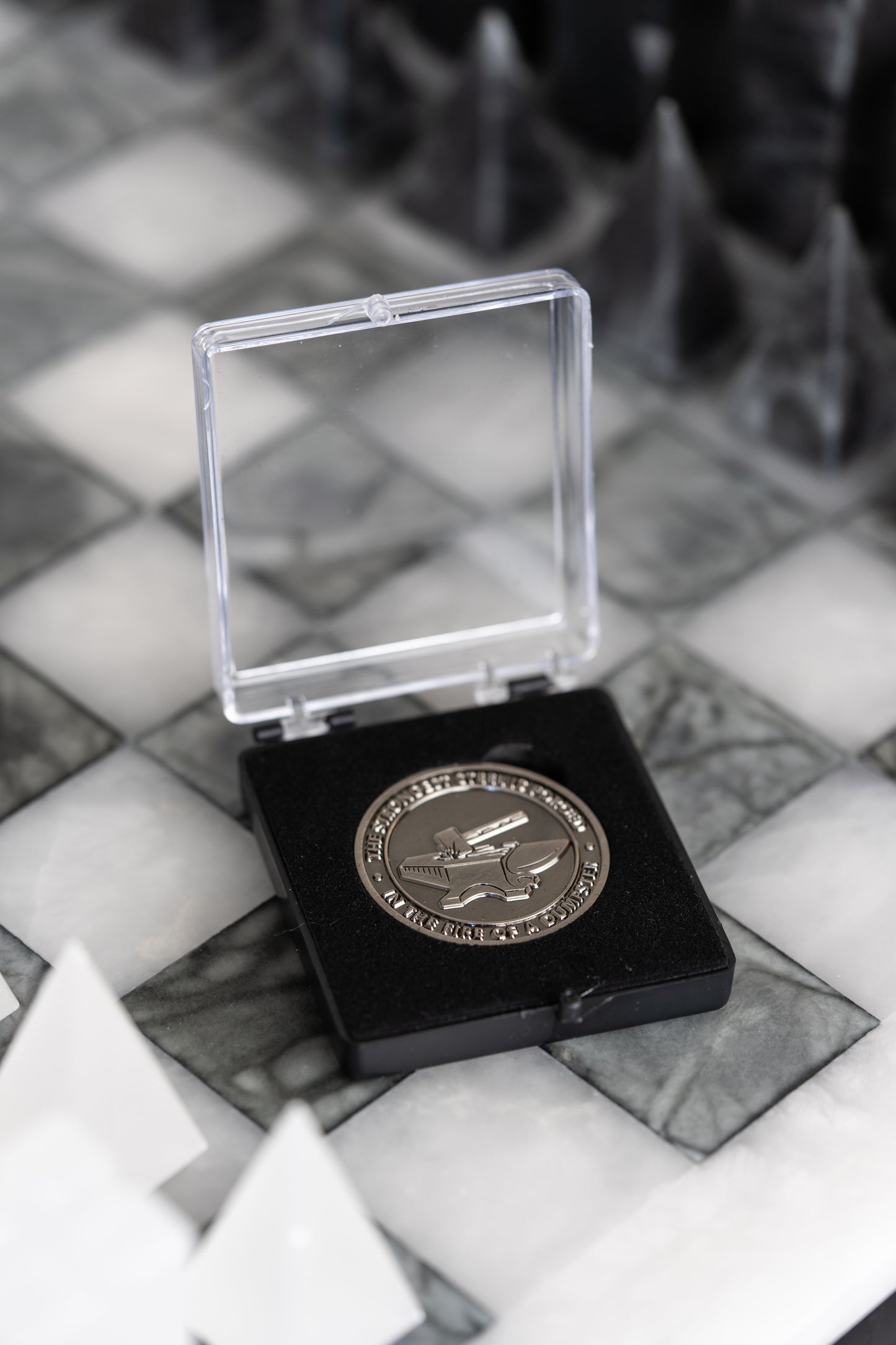 Dumpster Fire Challenge Coin