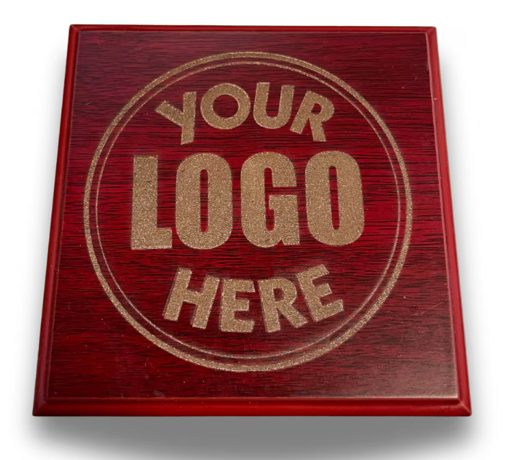 Challenge Coin Display Case (Custom laser engraving available)